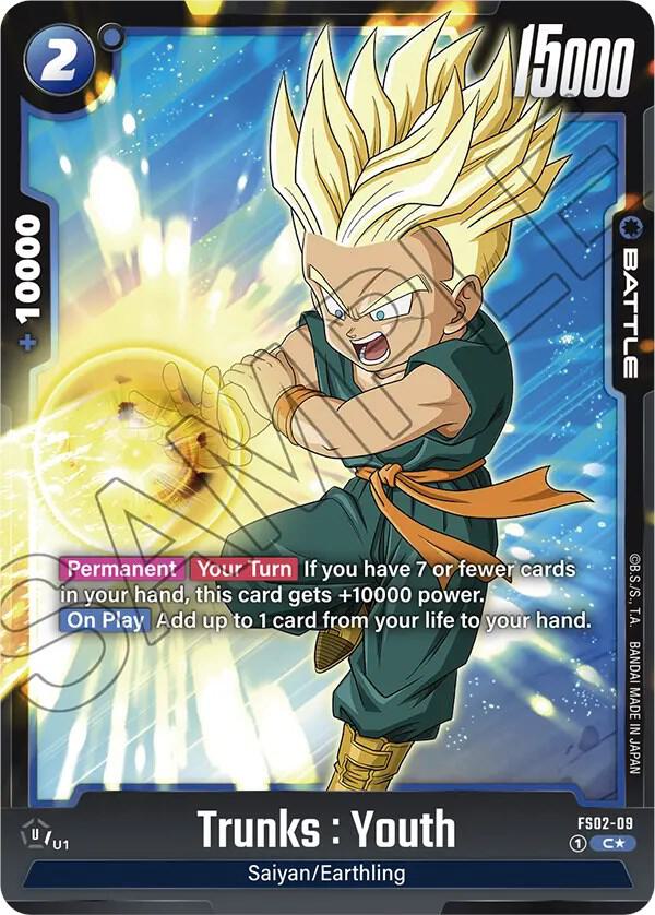 Trunks Youth FS02 09 Bonus Pack Alternate Art