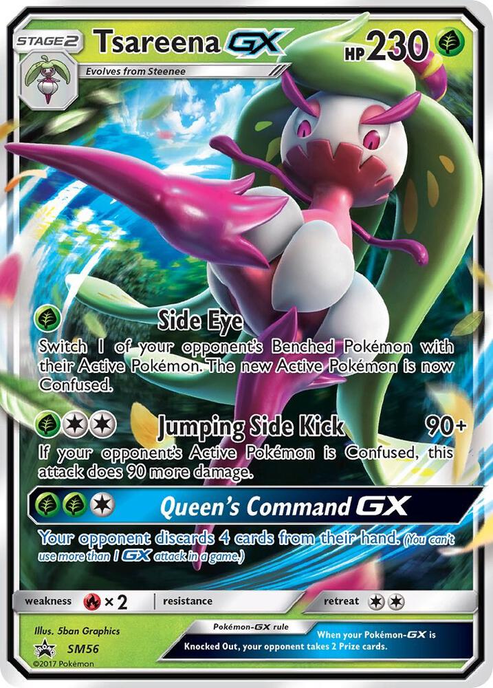 Tsareena GX SM56 card