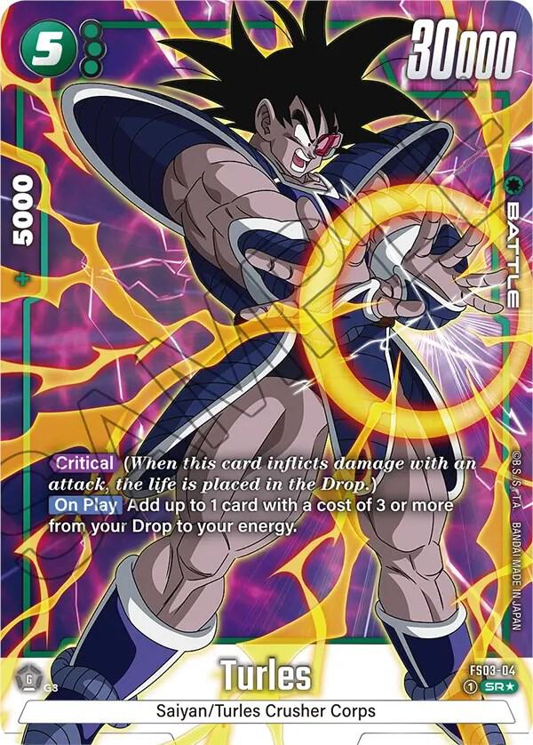 Turles Bonus Pack Alternate Art FS03-04