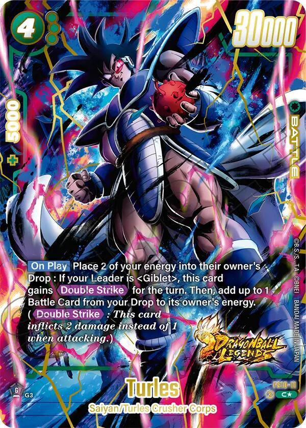 Turles Bonus Pack Alternate Art FS10-11 card