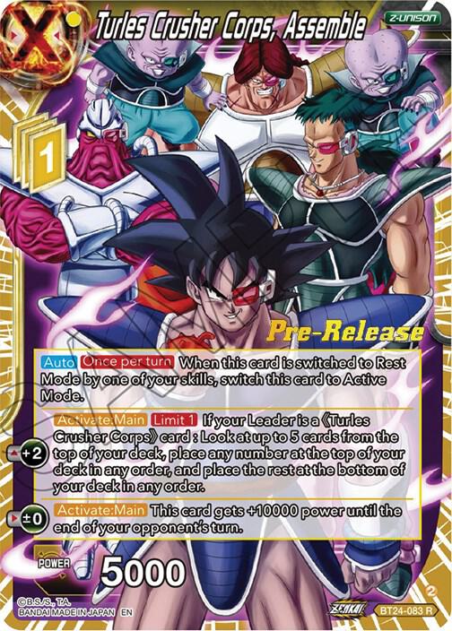 Turles Crusher Corps Assemble BT24-083