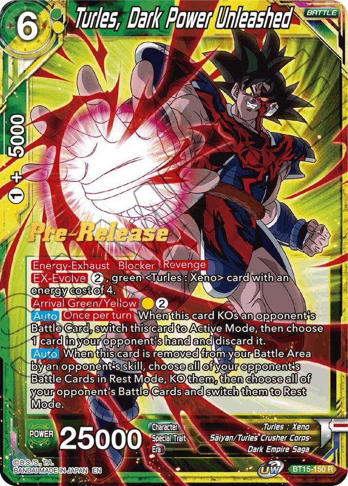 Turles Dark Power Unleashed BT15-150