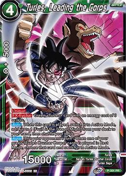 Turles Leading the Corps P-301 card