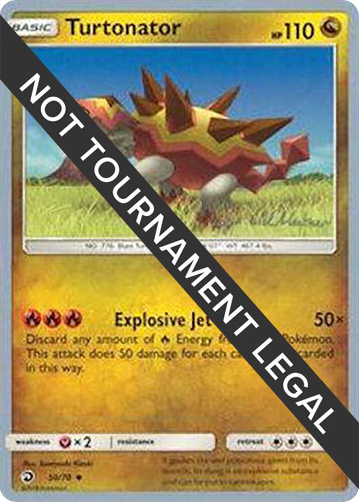 Turtonator 2019 Kaya Lichtleitner 50/70 card