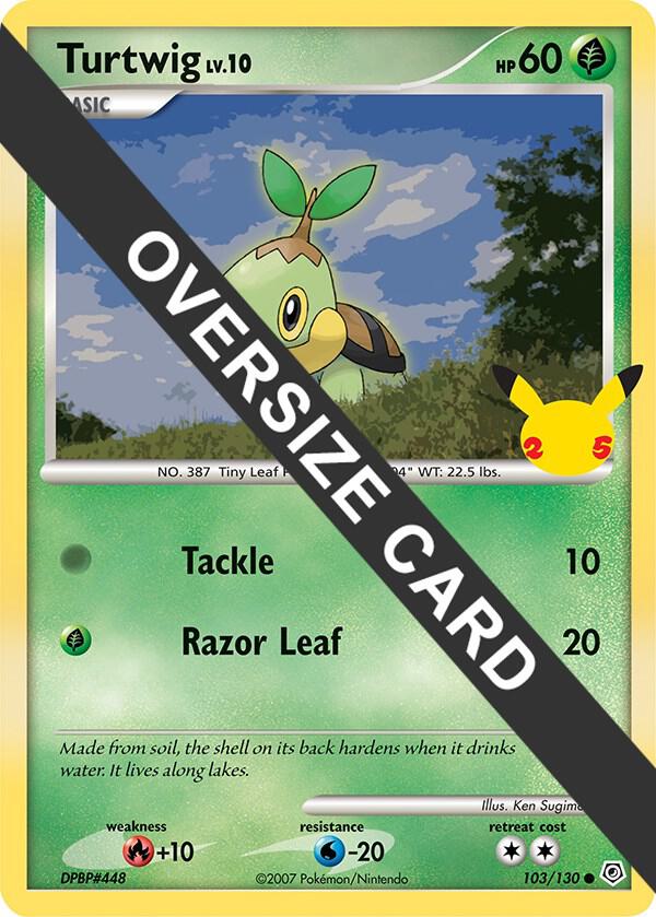 Turtwig 103/130 card