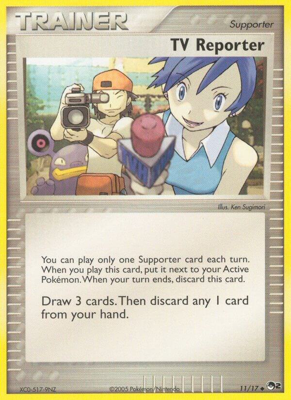 TV Reporter 011/017 card