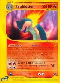 Typhlosion 65 065/165 card