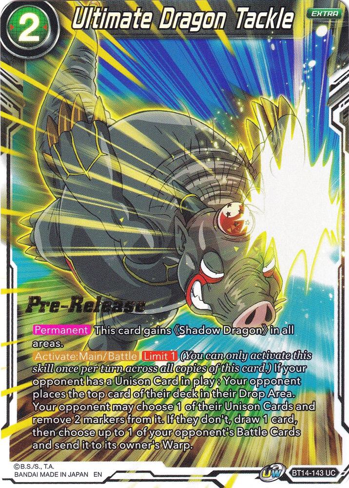 Ultimate Dragon Tackle BT14-143