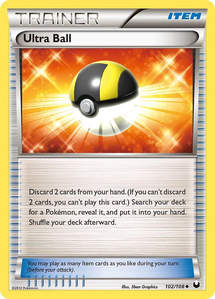 Ultra Ball 102/108 card