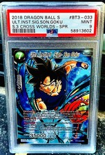 Ultra Instinct Sign Son Goku SPR BT3-033 card