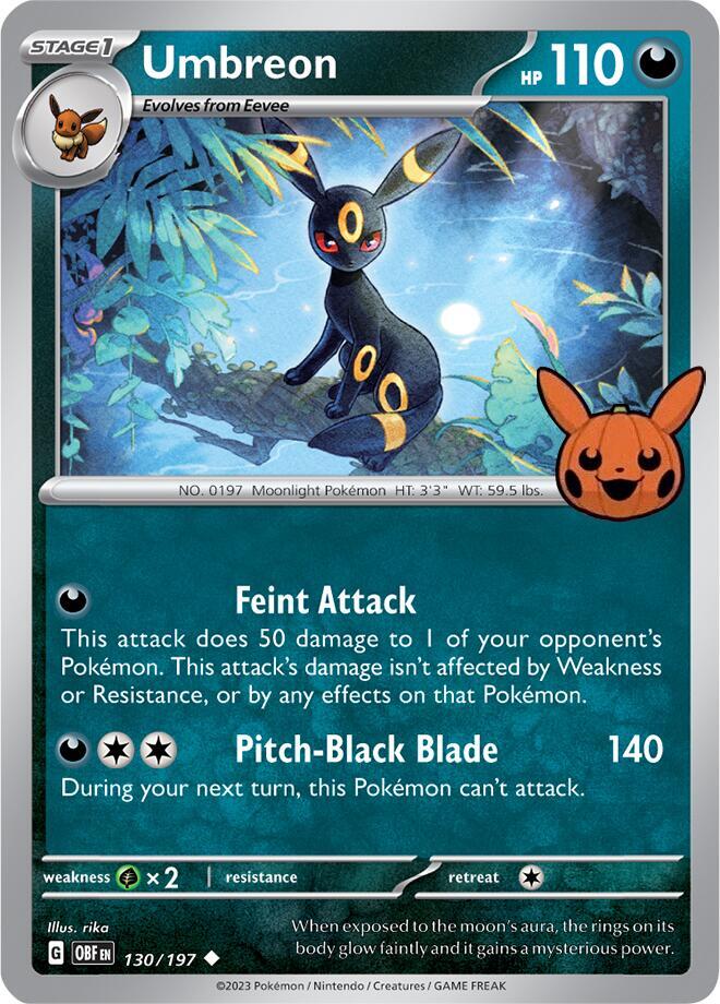 Umbreon 130/197 carta