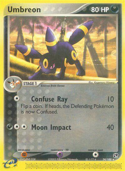 Umbreon 24/100 card