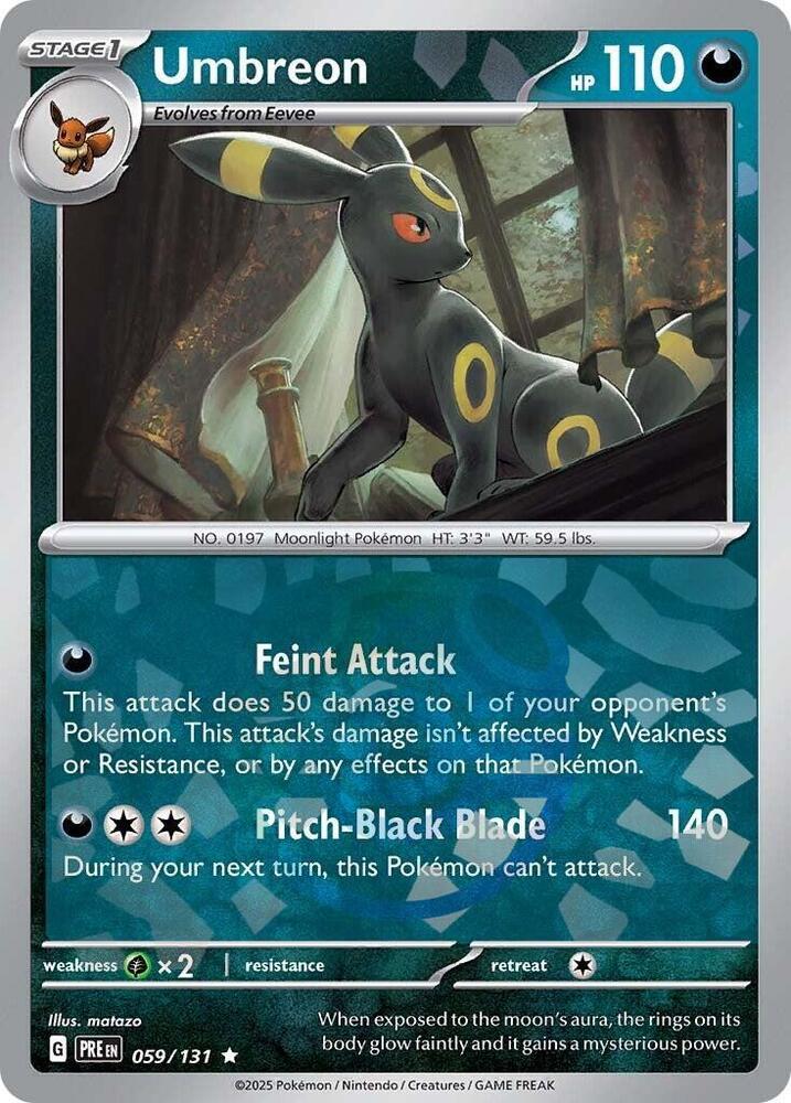 Umbreon Master Ball Pattern 059/131 carta