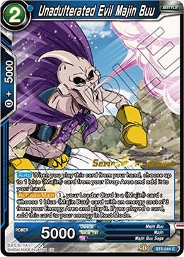 Unadulterated Evil Majin Buu BT6-044_PR card