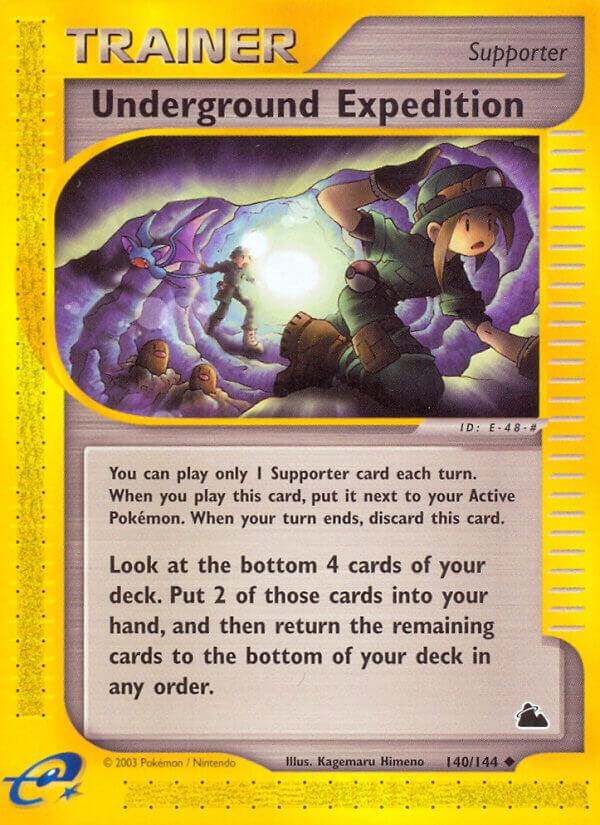 Underground Expedition 140/144 card
