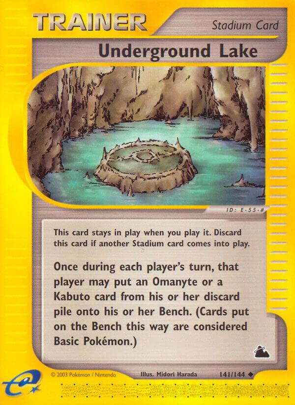 Underground Lake 141/144 card