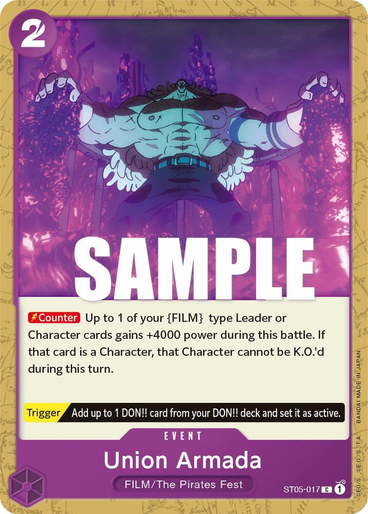 Union Armada ST05-017 carta