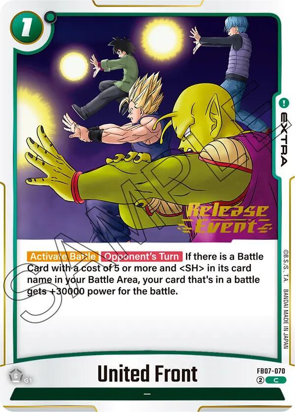 United Front FB07-070 card