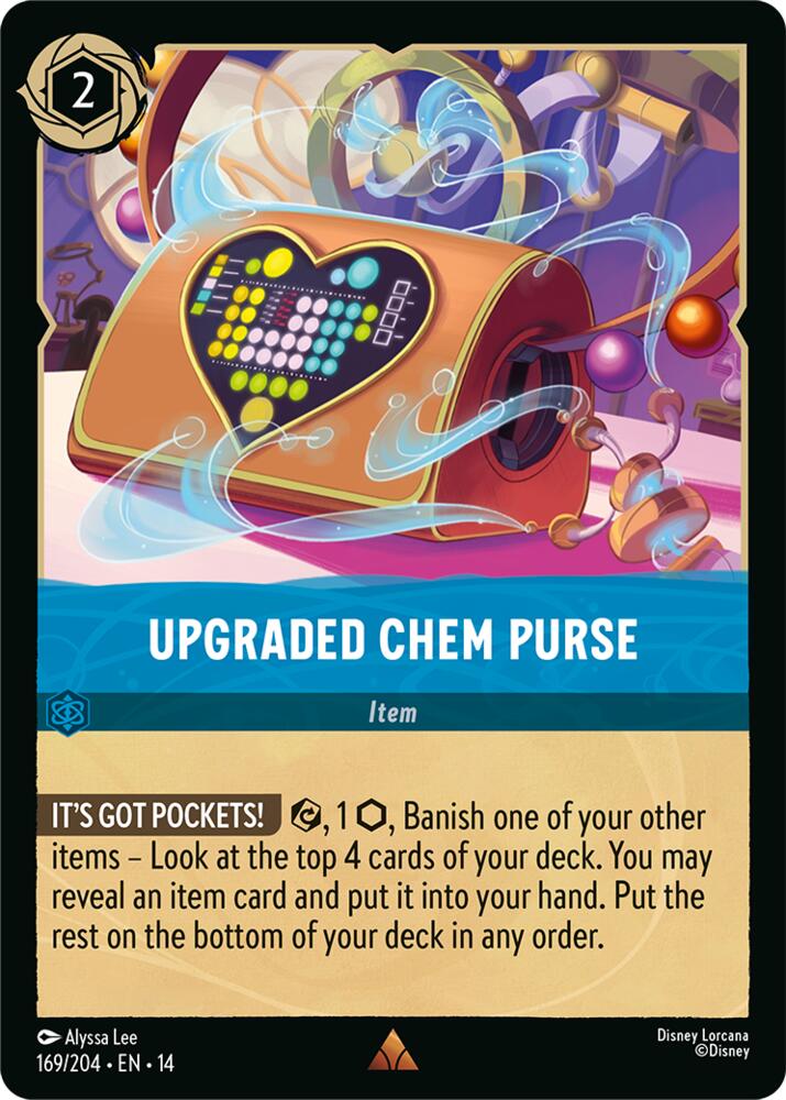 Upgraded Chem Purse 169/204 carta