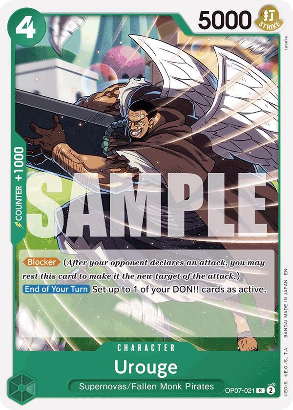 Urouge Reprint OP07-021 card