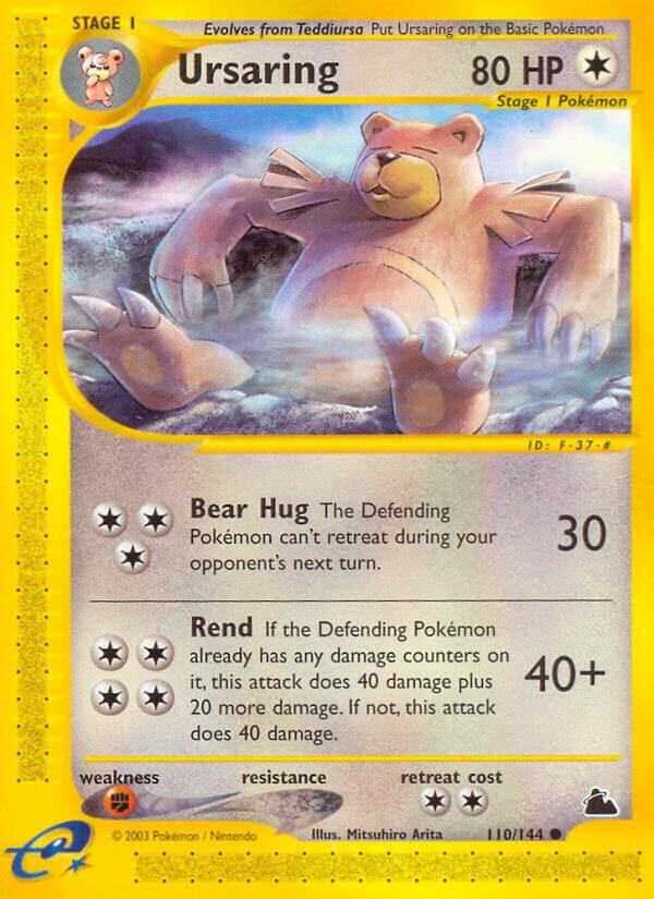 Ursaring 110/144 card