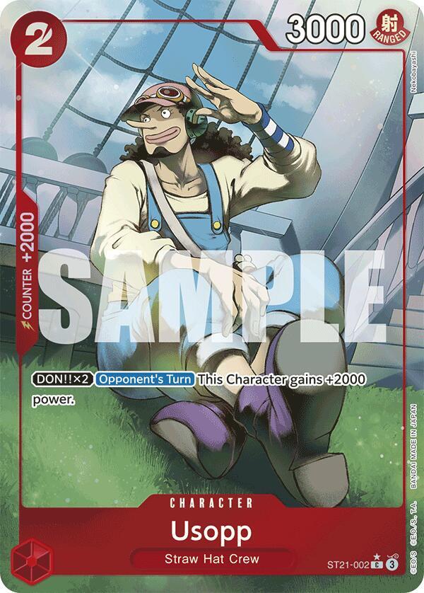 Usopp Parallel ST21-002 carta
