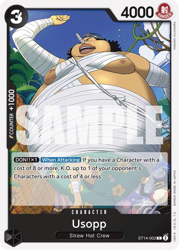 Usopp ST14-002 carta