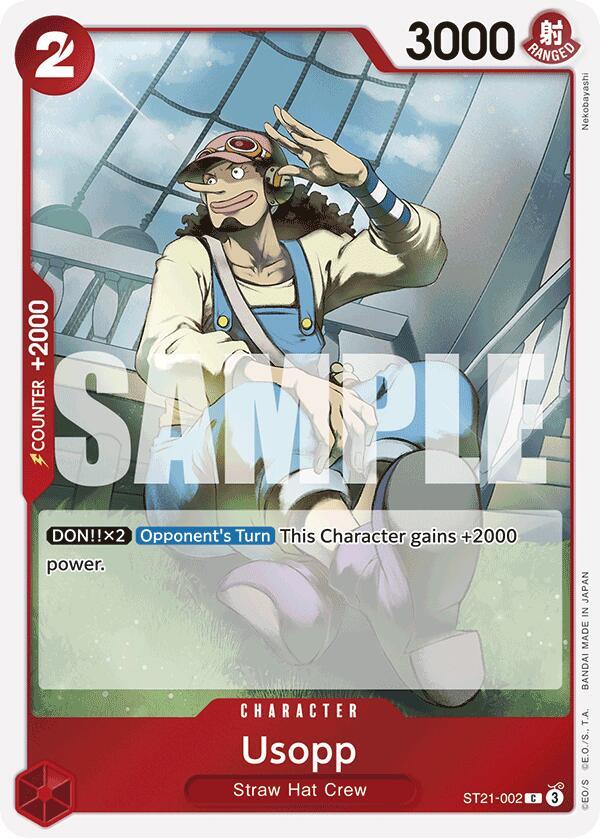 Usopp ST21-002 carta
