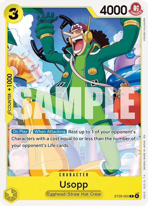 Usopp ST29-002 carta