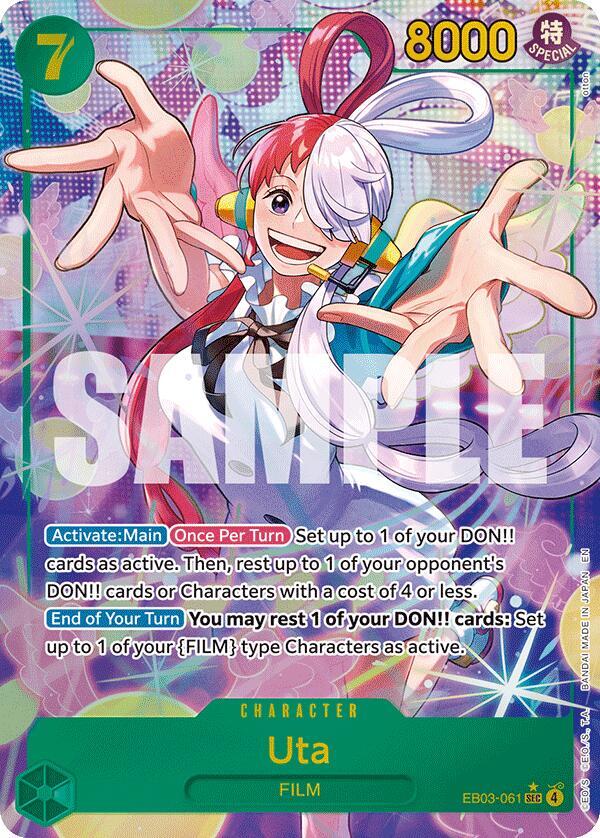 Uta 061 Alternate Art EB03-061 carta