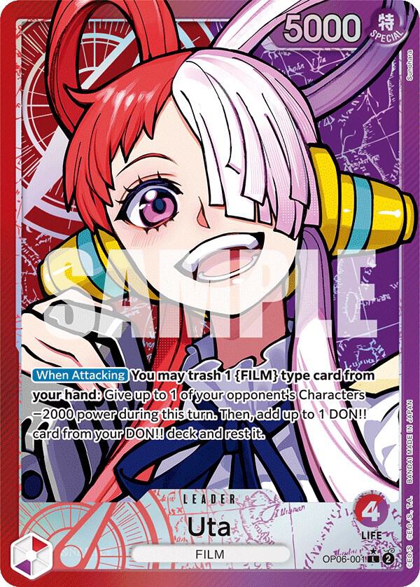 Uta Alternate Art OP06-001