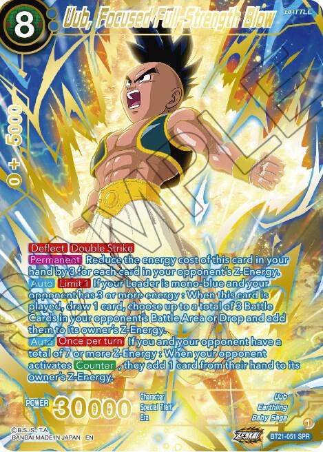 Uub Focused Full Strength Blow SPR BT21-051