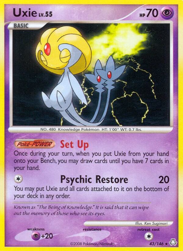 Uxie 43/146 card