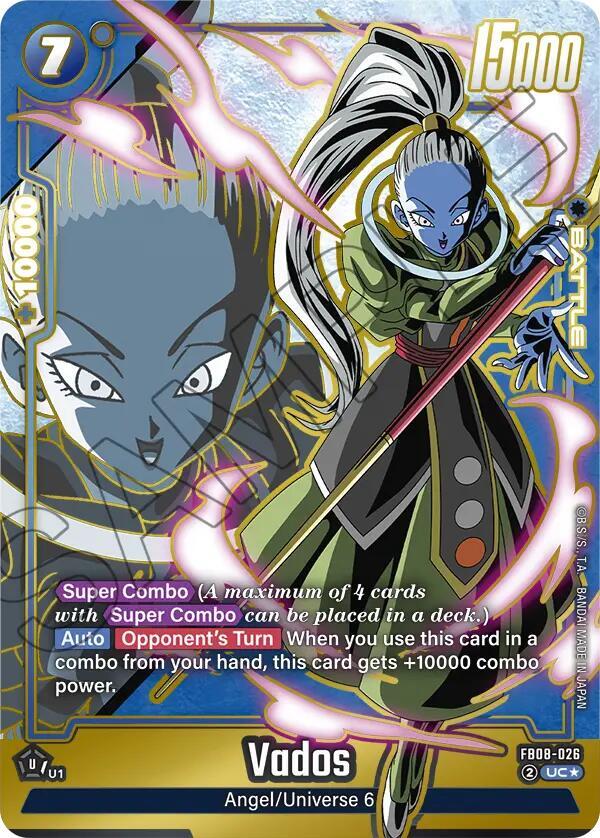 Vados Alternate Art FB08-026 carta