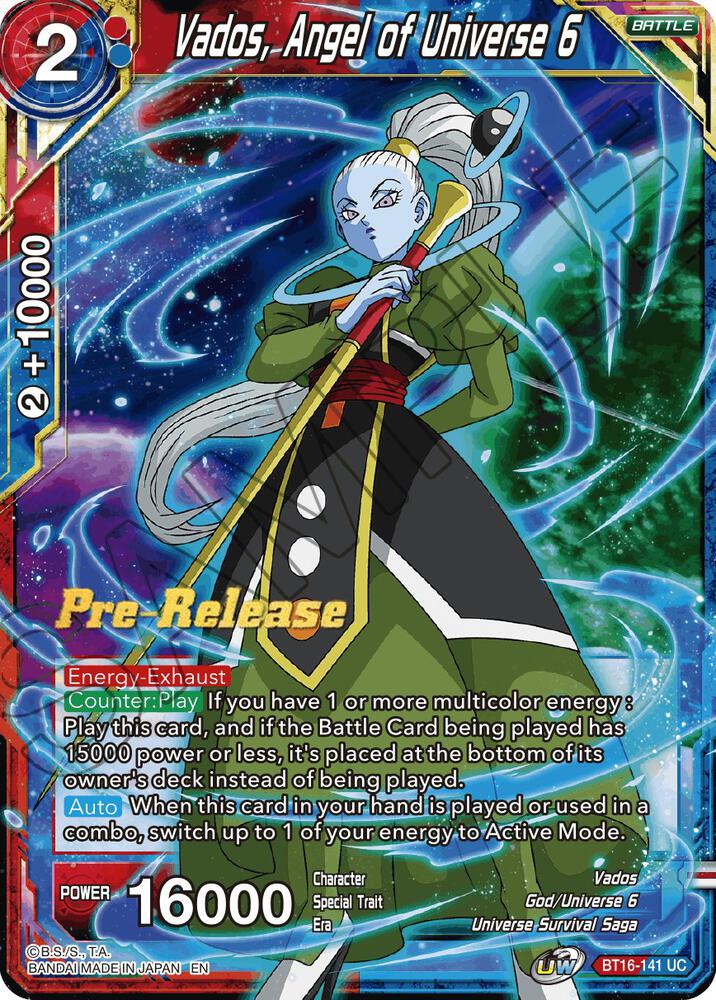 Vados Angel of the Universe 6 BT16-141 carta