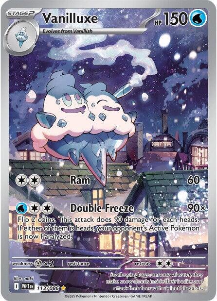 Vanilluxe 113 086 card