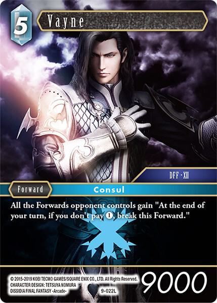 Vayne 9-022L carta