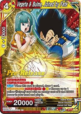 Vegeta and Bulma Joined by Fate BT10-146