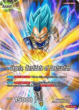 Vegeta Candidate of Destruction EX11-01