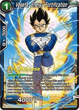 Vegeta Energy Fortification BT13-040