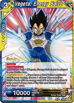 Vegeta Energy Salvo BT8-107_PR card