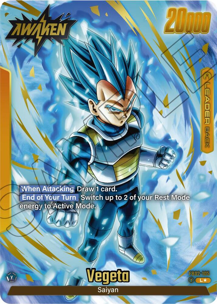 Vegeta FB02 105 Alternate Art