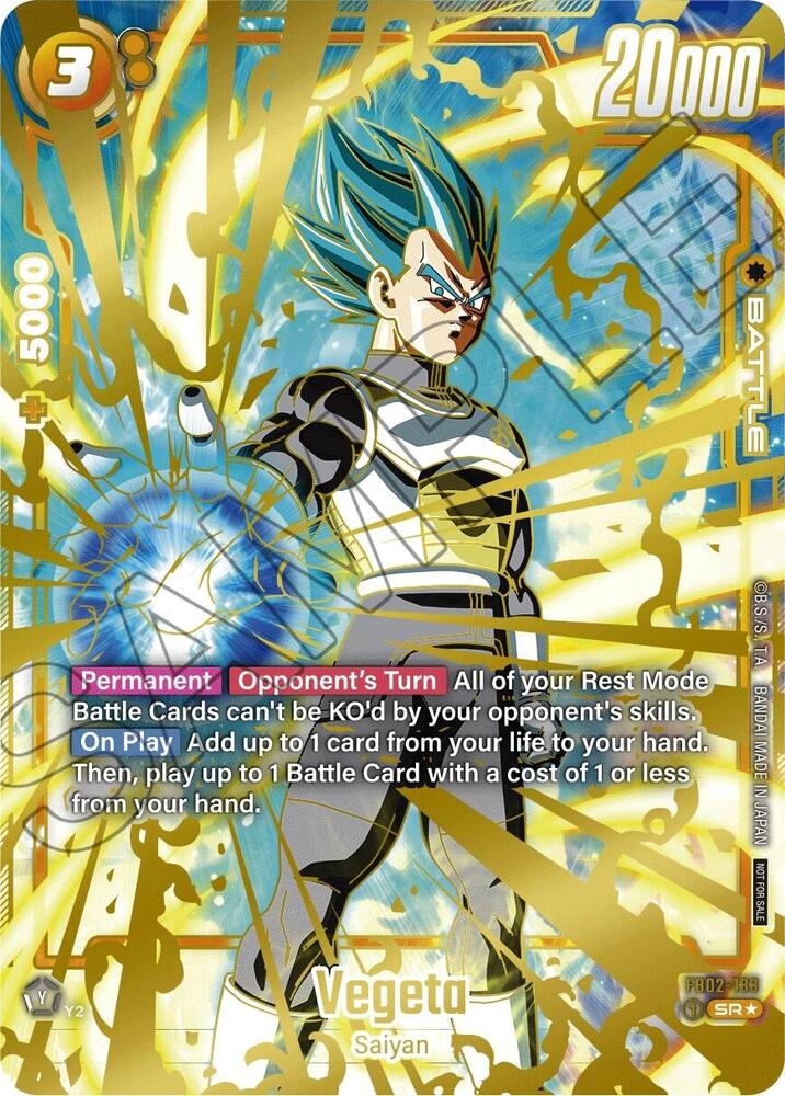 Vegeta FB02 133 Championship 2024 2025 Regionals