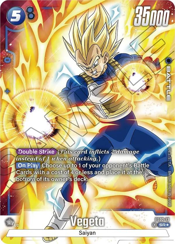 Vegeta FS02 13 Bonus Pack Alternate Art