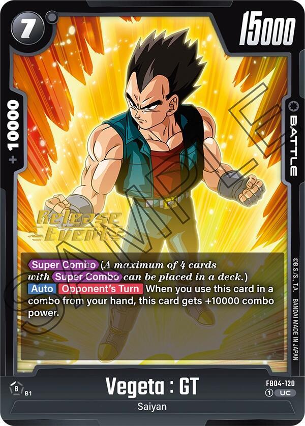 Vegeta GT FB04-120 card