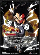 Vegeta Making an Entrance Top 16 Winner BT7-101 card
