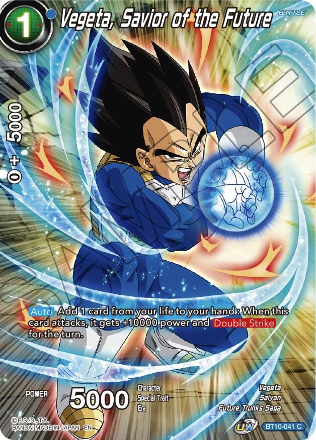 Vegeta Savior of the Future BT10-041