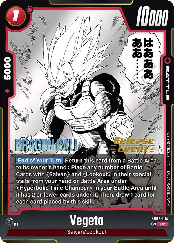 Vegeta SB02 014 carta