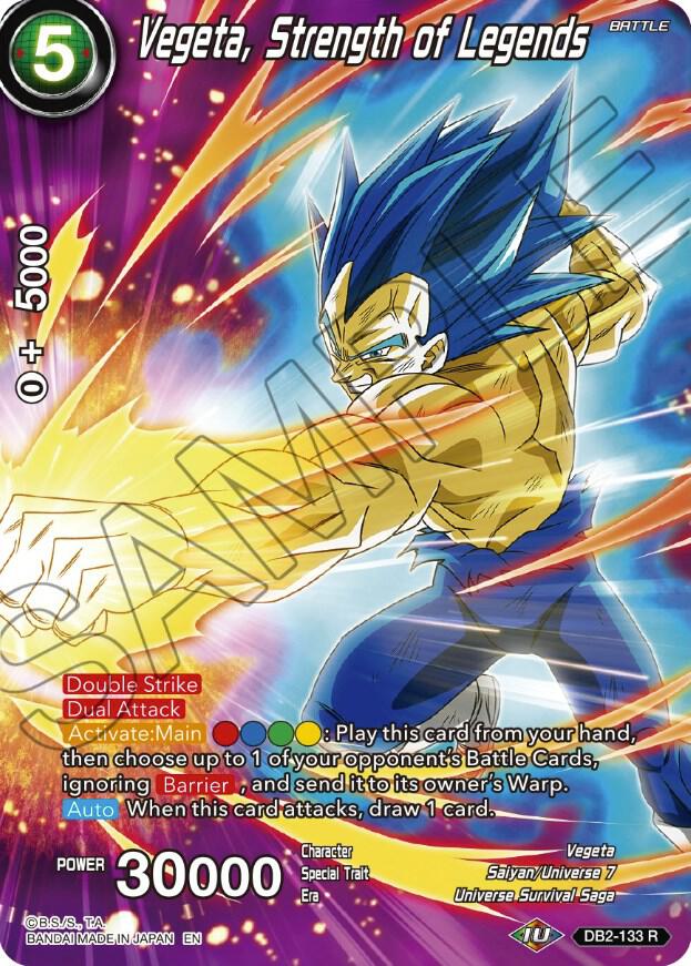 Vegeta Strength of Legends DB2-133