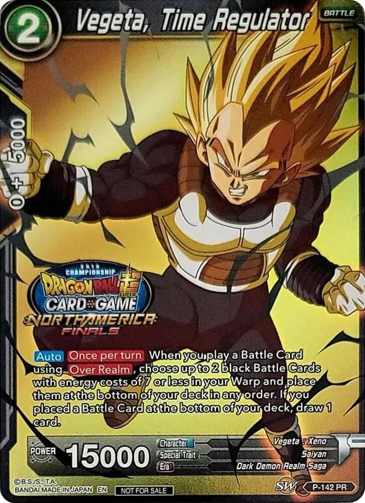 Vegeta Time Regulator P-142 card